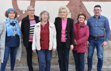 Der neue, für drei Jahre amtierende Vorstand (von links): Ilse Schwarz (Rechnerin), Gabriele Schaupp (Beisitzerin), Kerstin Haug-Zademack (Vorsitzende), Irmgard Michel (Zweite Vorsitzende), Ute Häfner (Schriftführerin) und Georg Hofmann (Beisitzer).